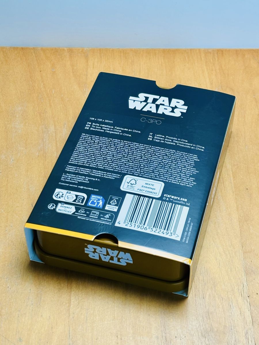 Behälter & Ähnliches: Star Wars: Blechdose „C3PO“ – Neu und originalverpackt aus Fehraltorf von nolram75 2