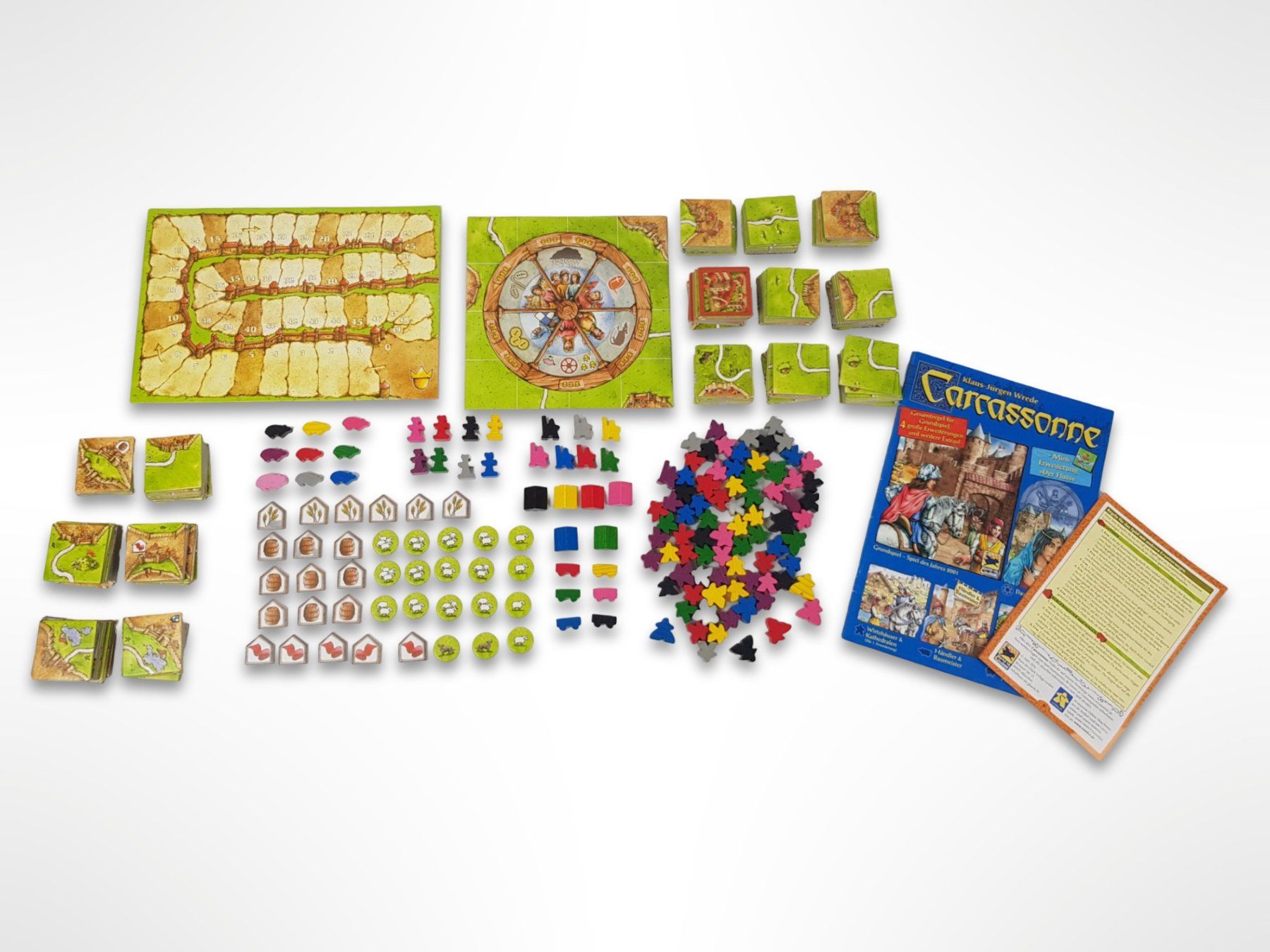 Giochi: SCHMIDT Carcassonne Big Box – Usato da Suhr venduto da Restwert_Suhr 1