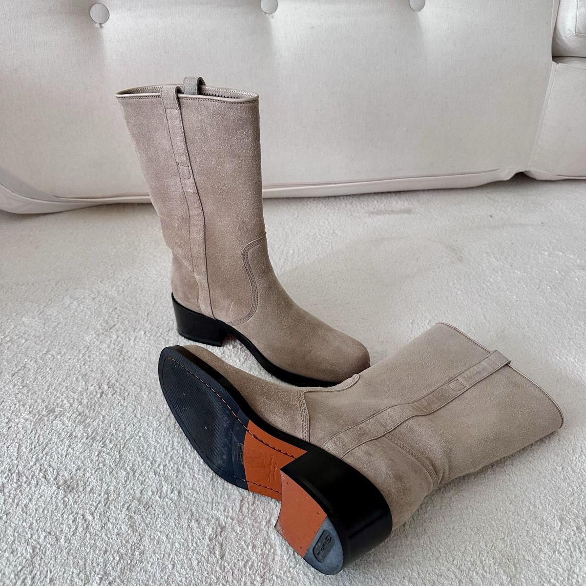 Santoni Damenschuhe: Santoni Suede Boots NP 850 CHF – Neu (gemäss Beschreibung) aus Zürich von LilySasa 2