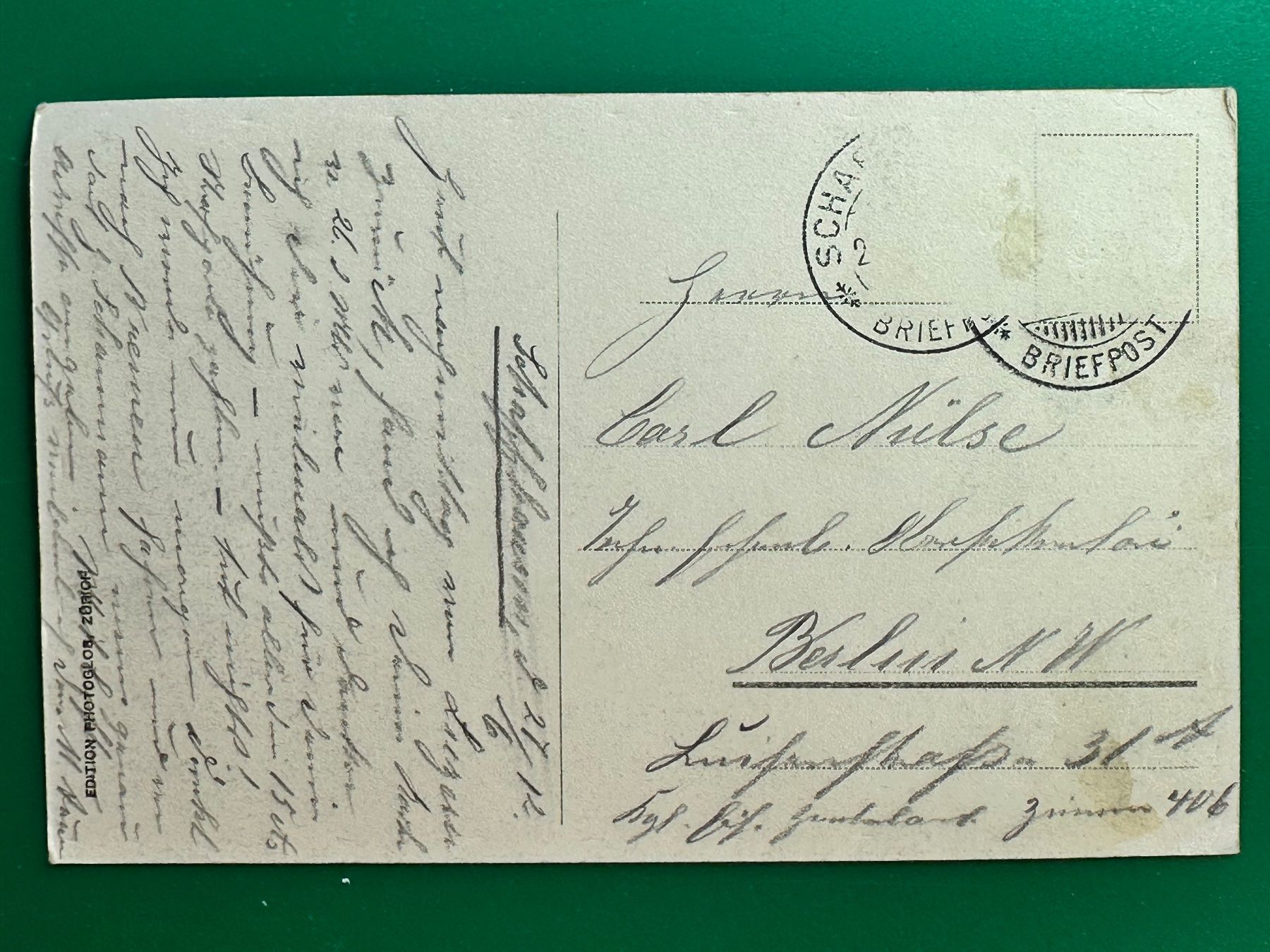 Cartoline postali: Rheinfall und die Alpen – Usato da Steg VS venduto da danwer74 1