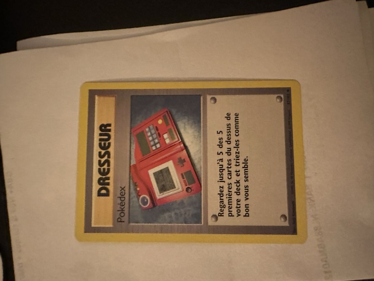 Pokémon Carte collezionabili: 1x carte Pokémon wizard 1999 – Nuovo (secondo la descrizione) da Chêne-Bougeries venduto da GLM24