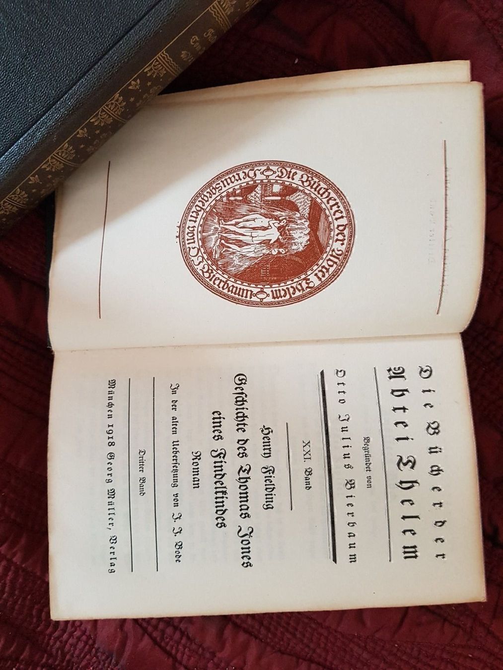 Libri: GESCHICHTE DES THOMAS  JONES – Usato da zürich venduto da gabab 3