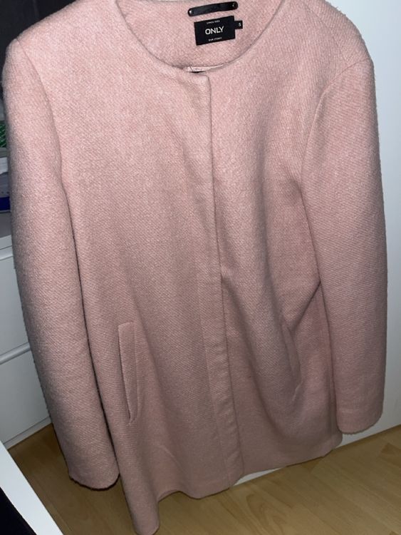 Only Manteaux: ONLY Mantel rosa Grösse S Übergangsjacke – D'occasion à Diepoldsau par Sonne14