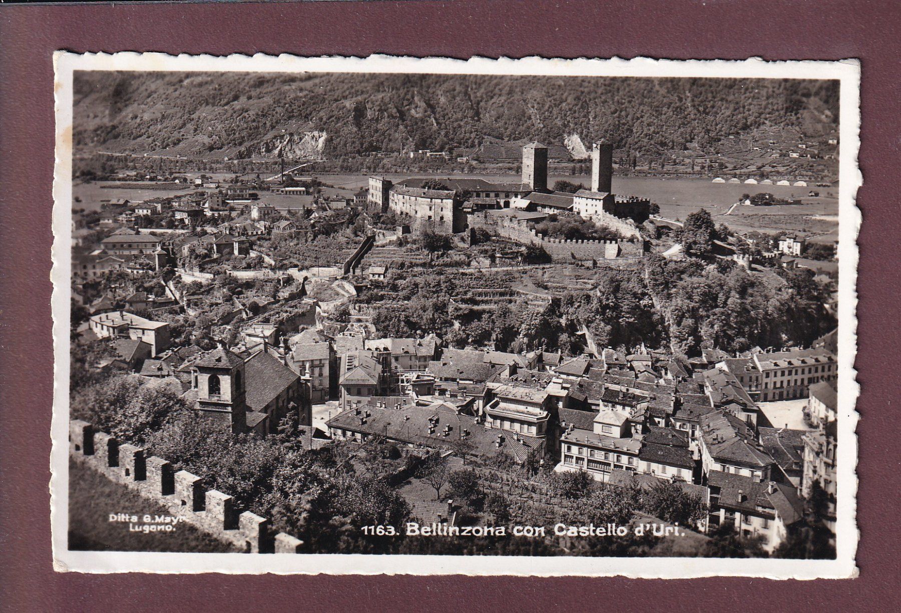 Cartes postales: BELLINZONA - Castello d'Uri – D'occasion à Pully par nicecards