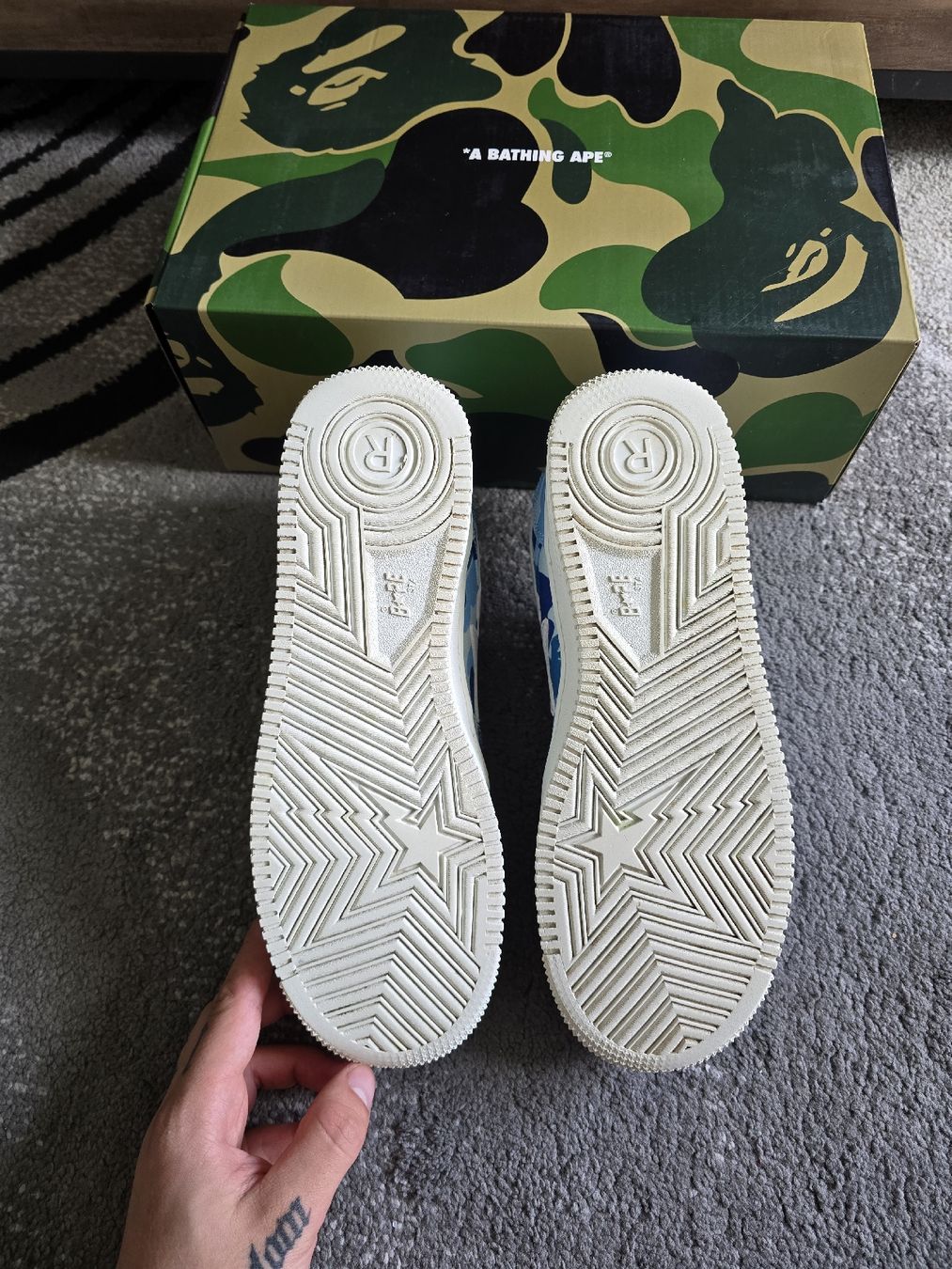 Herrenschuhe: Bapsta camo blue  – Gebraucht aus Bôle von A_Kickstory 4