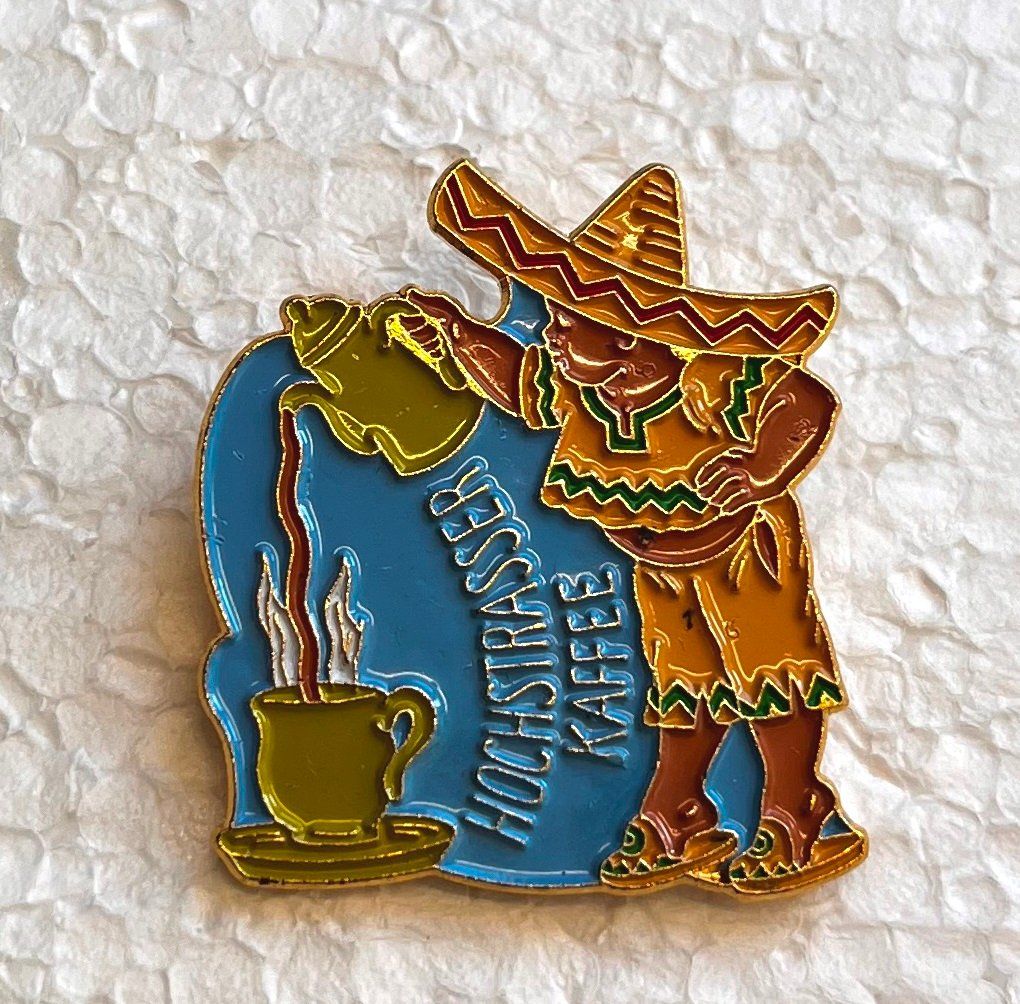 Placchette & Badge: Pin Simone Erni -  Hochstrasser Kaffee – Usato da Obernau venduto da Wgnom