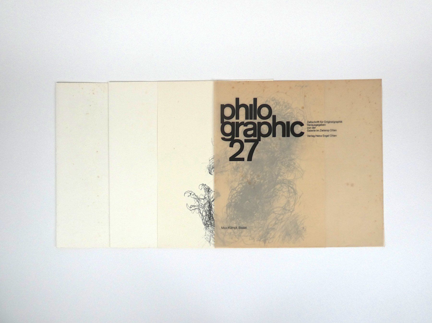 Zeitschriften & Magazine: philographic 27 Zeitschrift - Max Kämpf – Gebraucht aus Urtenen-Schönbühl von Restwert_Schoenbuehl 2