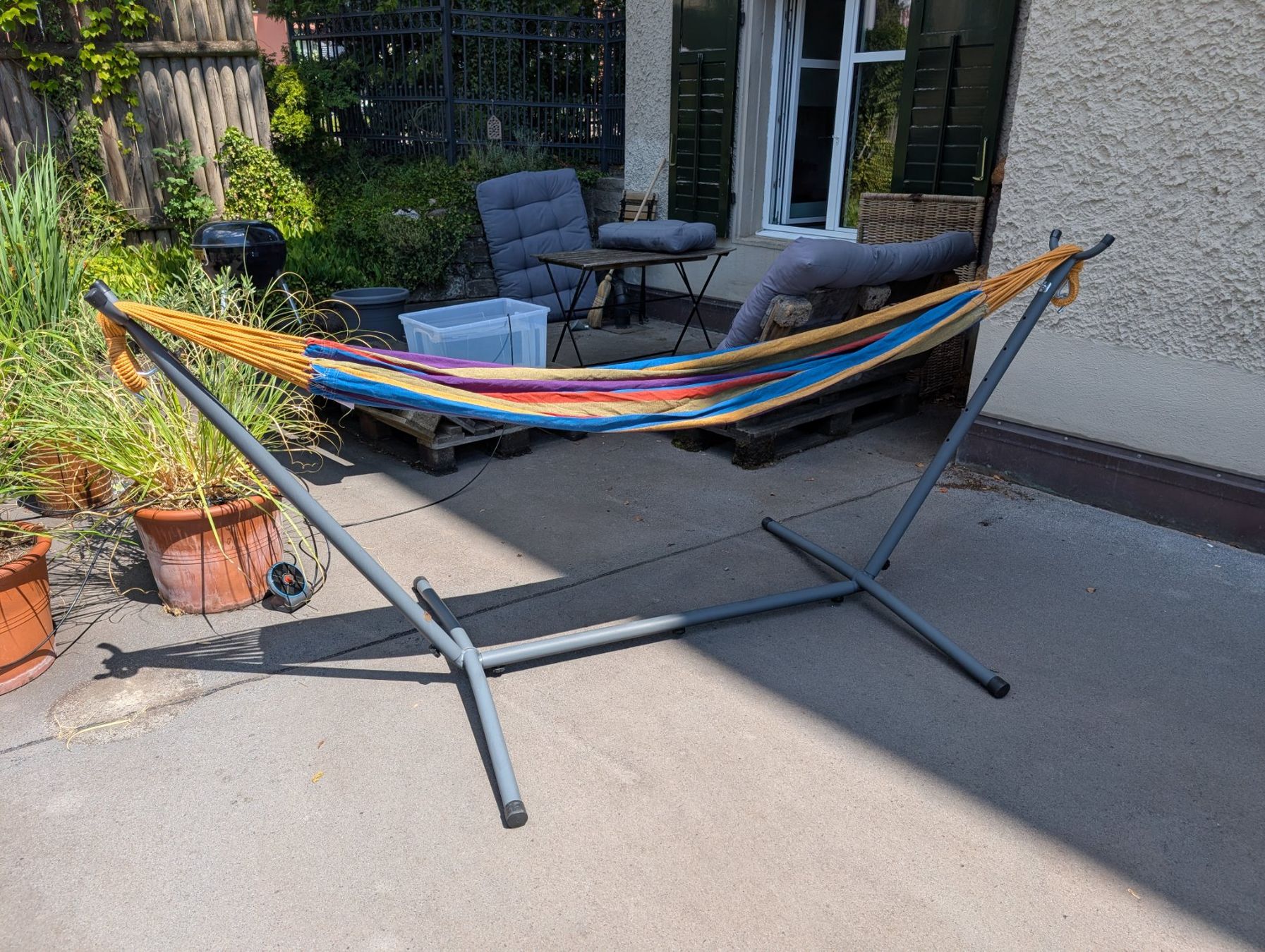 Hamac: Vivere Double Hammock with Steel Stand – D'occasion à Zürich par deb_n55g 2