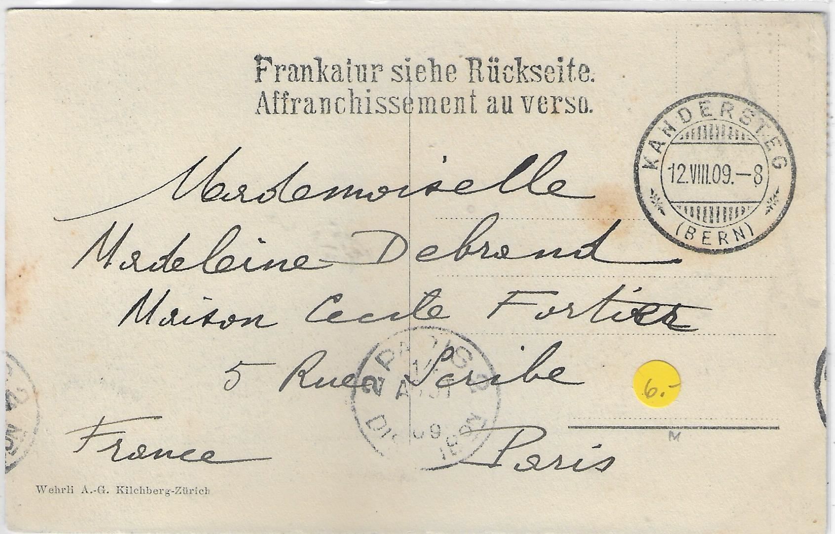 Cartoline postali: Gemmipass - Walliserroute – Usato da Ettingen venduto da Kartenplanet 1