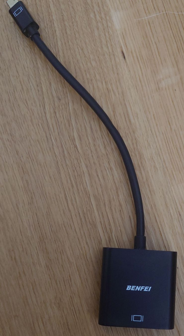 Laufwerke & Adapter: BENFEI Mini DisplayPort to VGA Adapter – Gebraucht aus Basel von khs_7bgw