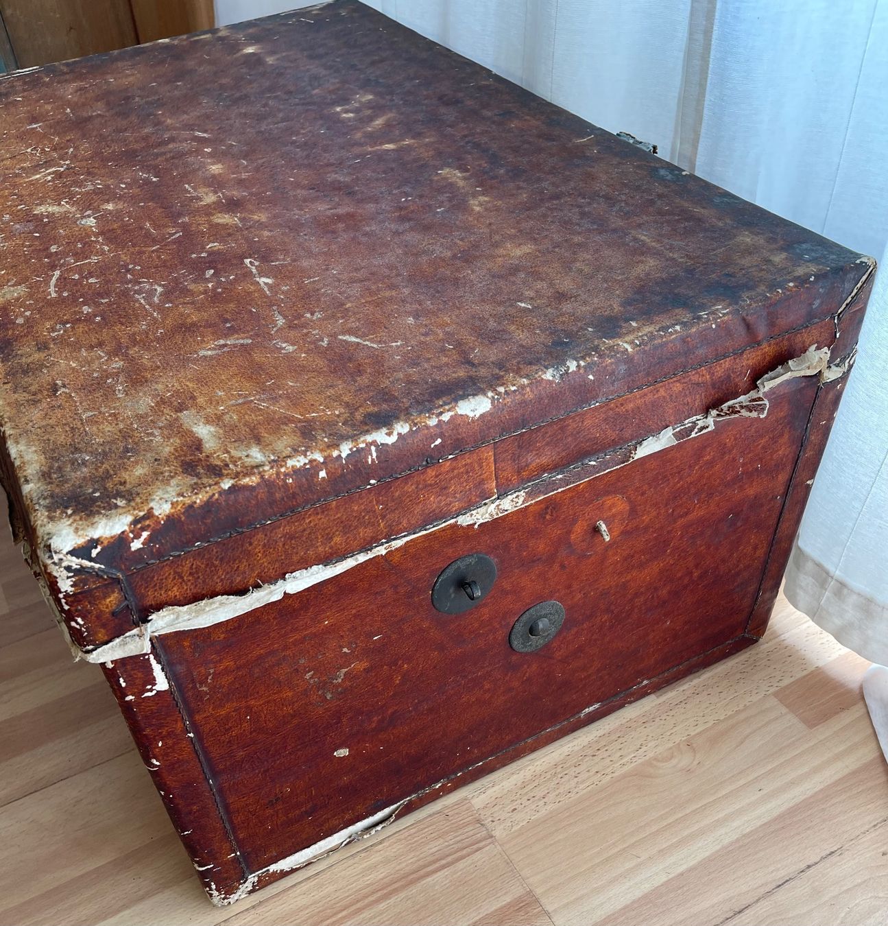 Truhen: Antike Chinesische Hochzeitstruhe ca 85x57x40 cm – Gebraucht aus Wengen von rotstock1696 4