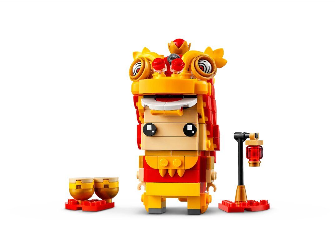 Lego Kit di costruzioni: Lego 40540 Brickheadz Löwentänzer – Nuovo e nell'imballaggio originale da Winterthur venduto da Binboklem 5