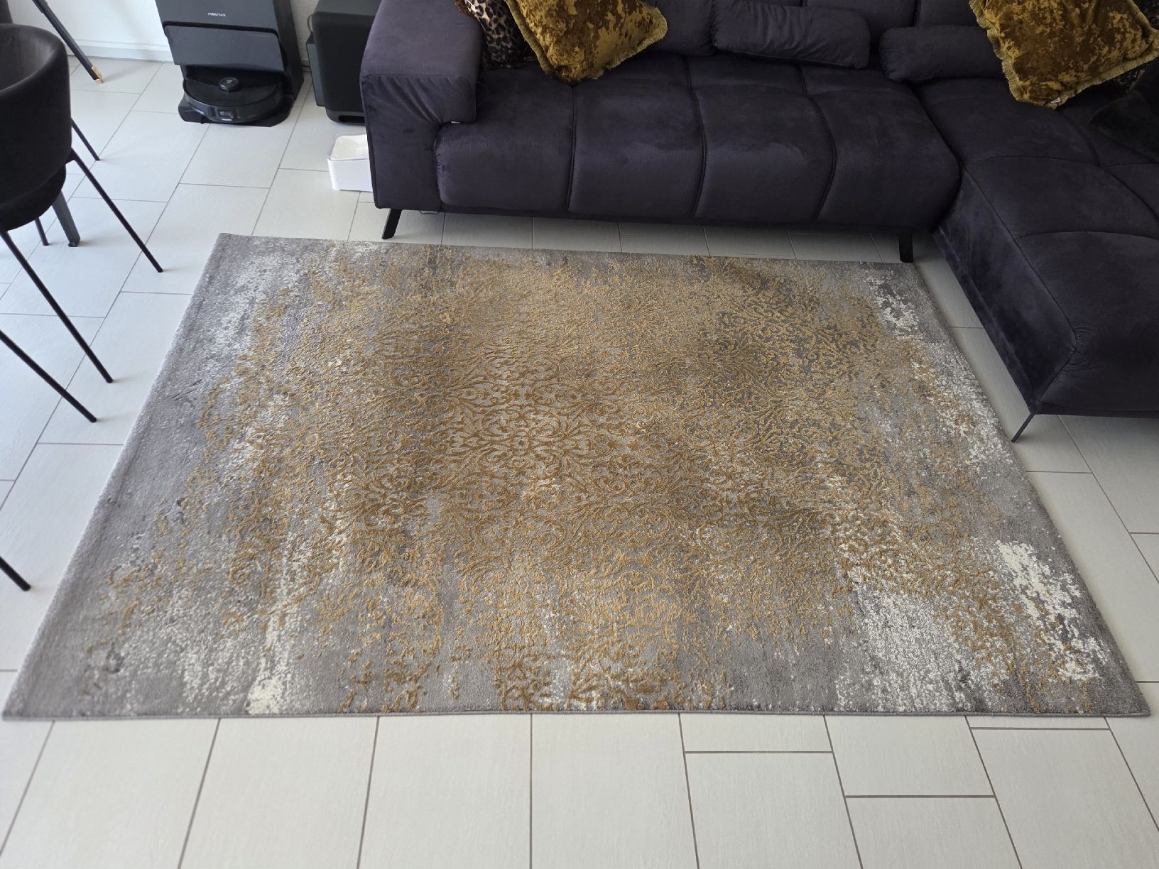 Tappeti: Moderner Teppich, Grau/Gold, 2.3x1.6m – Usato da Bülach venduto da Shyro2000 1