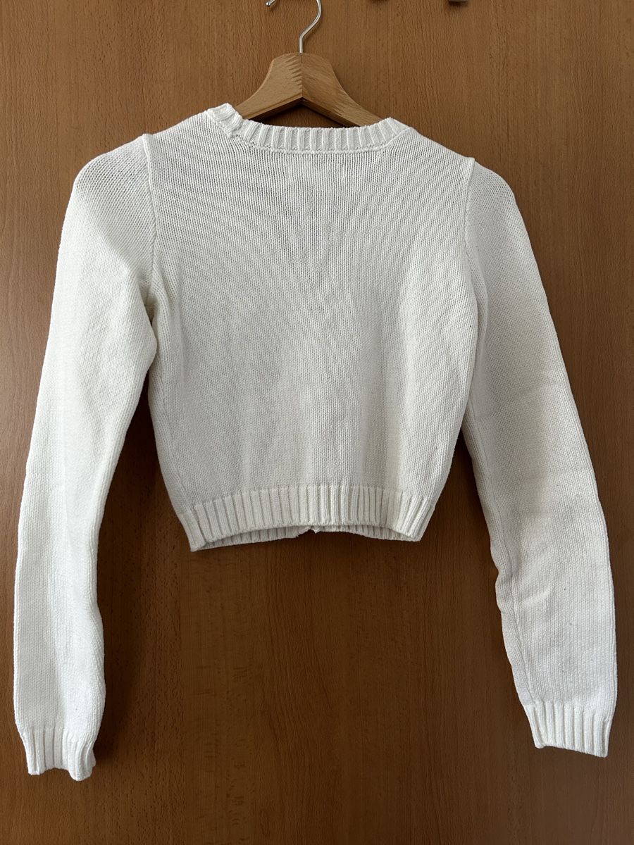 Hollister Giacche: Hollister Strickjacke, weiss, Grösse S – Usato da Maur venduto da Cambrino 1