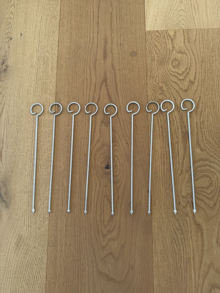 Cucine complete: 9 Grosse Fleischspiesse – Usato da Thalwil venduto da gansjeanjacques 1