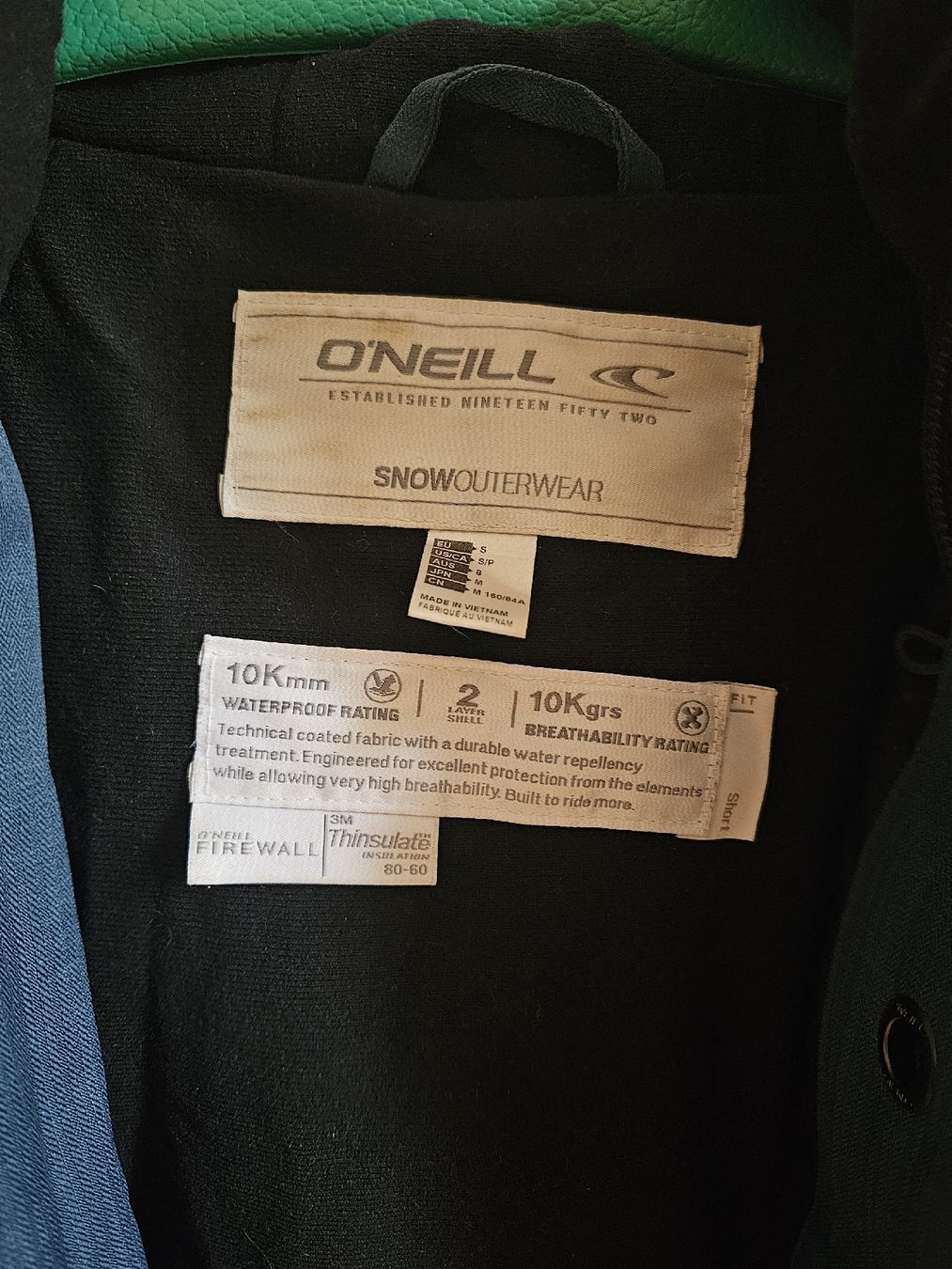Skis: O'neill Ski Jacket S Blue  – Gebraucht aus Zürich von han_cn55 3