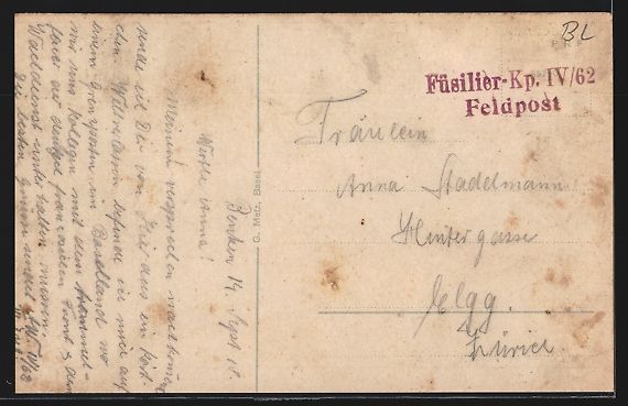 Cartoline postali: Mariastein, Relief vom Birsigtal mit Mar – Usato da Berlin venduto da bartko-reher 1