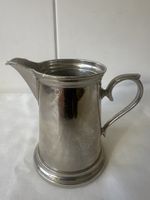 Antike Rahmkanne / Kaffeekanne aus Metall 2dl