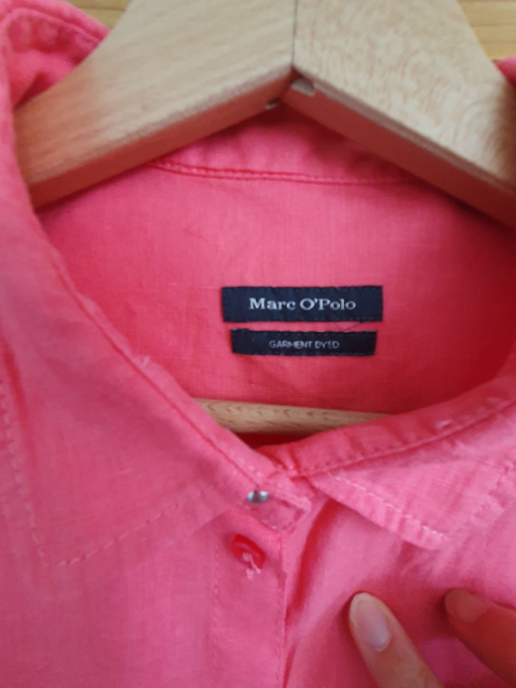 Marc O'Polo Camicette: Marc O'Polo Leinenbluse, pink, Gr. 40 – Usato da Steinach venduto da Xamax18 3