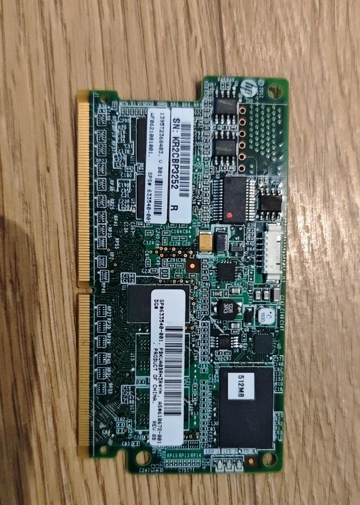 Hewlett Packard Componenti elettronici: HP 512MB FBWC Cache Modul für Smart Array P420 / P222 – Usato da Marbach LU venduto da pct_q7y7