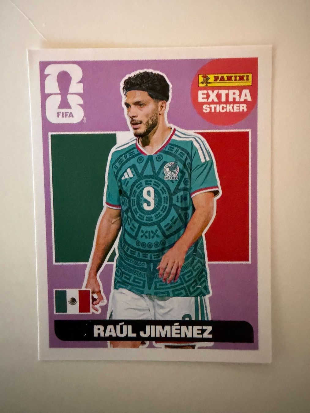 Panini Carte collezionabili: Extra Sticker Raúl Jiménez – Nuovo (secondo la descrizione) da Richenthal venduto da Shiva
