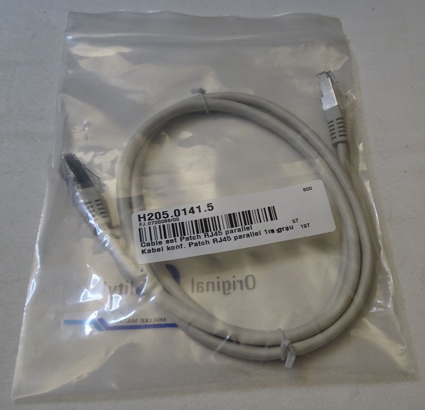Cavi: ***TOP*** Kabel konf. Patch RJ45 parallel 1.00m ***TOP*** – Nuovo e nell'imballaggio originale da Zofingen venduto da Felix459