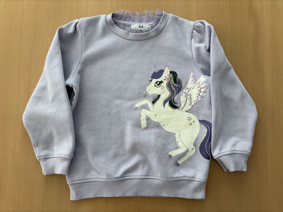Kleiderpakete & -sets: Einhorn Kleid, Pullover, Hose Grösse 128 – Neu (gemäss Beschreibung) aus Forch von CorinneB-K 2