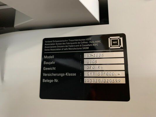 Coffre-fort: Tresor – D'occasion à Häggenschwil par Alkuko 6