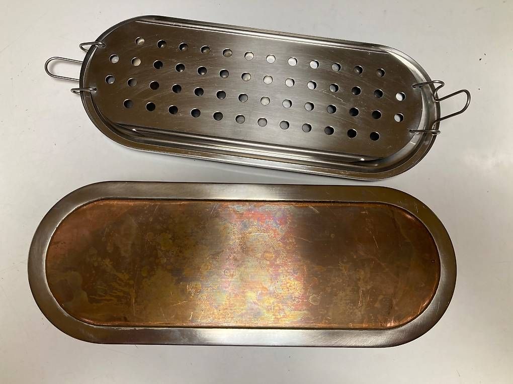 Pfannen: Fischpfanne Chromstahl – Gebraucht aus Solothurn von ehe_8spw 3