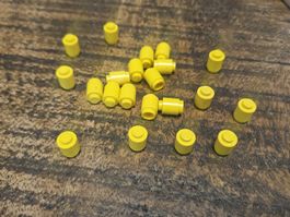 lego 3062a lot de 20 pièces Yellow Brick, Round 1 x 1 -