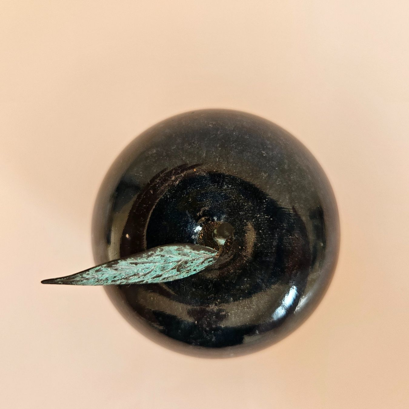 Figuren: Briefbeschwerer blau Apfel Achat – Gebraucht aus Basel von bea_cs7h 3