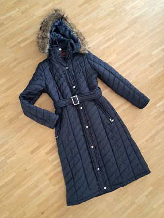 Veste doudoune longue, taille 38 / 40