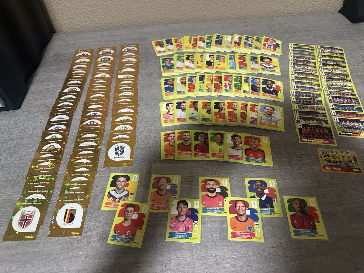 Panini Sammelbilder & Trading cards: (+730 Stk.) FIFA WORLD CUP 2026 PANINIS – Neu (gemäss Beschreibung) aus Frauenfeld von 1PegPeg1