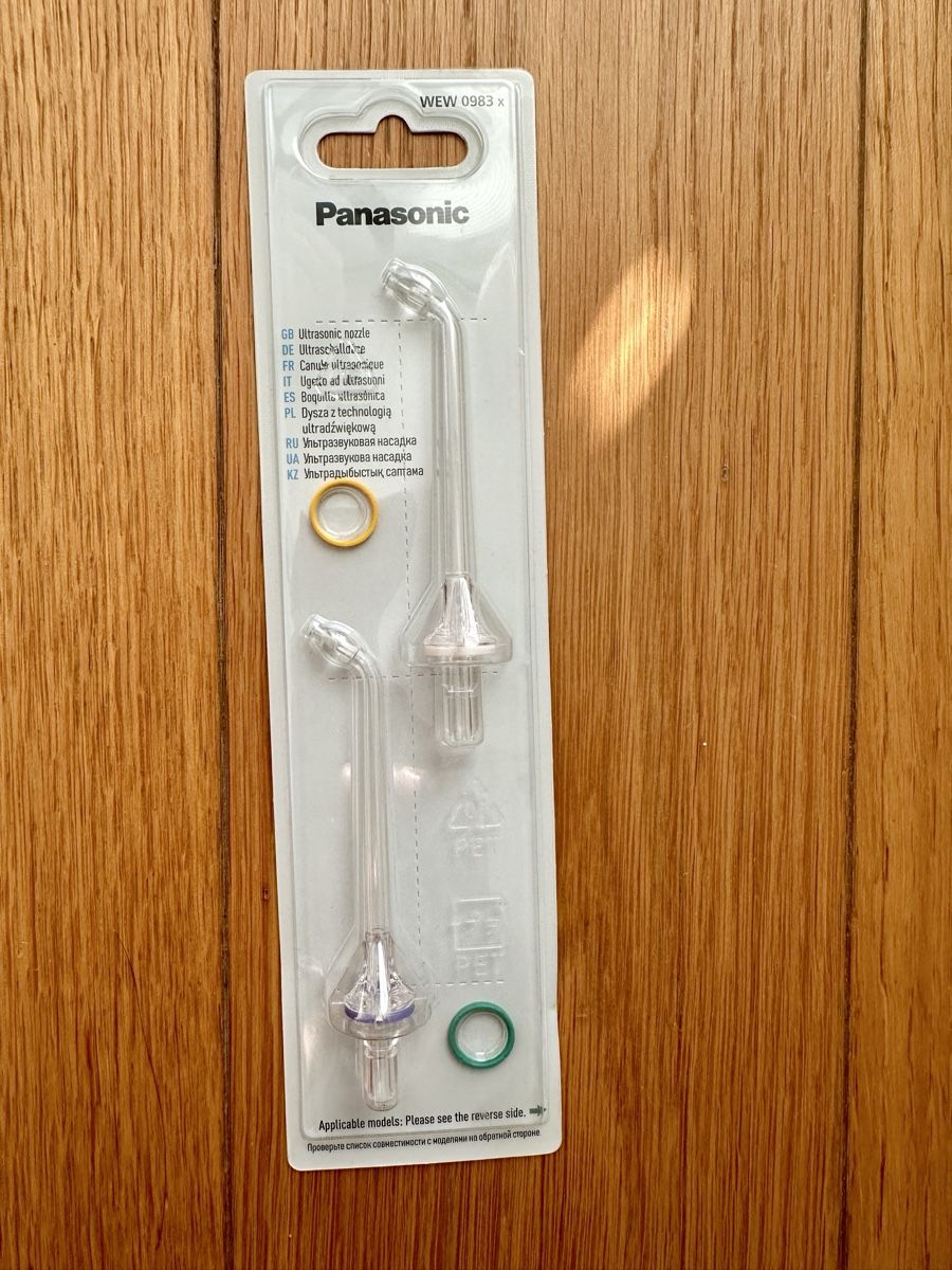 Cura dei denti: Panasonic EW 0983 X nozzle set 2 pcs new – Nuovo (secondo la descrizione) da Gattikon venduto da Sarahs_Schatzkammer