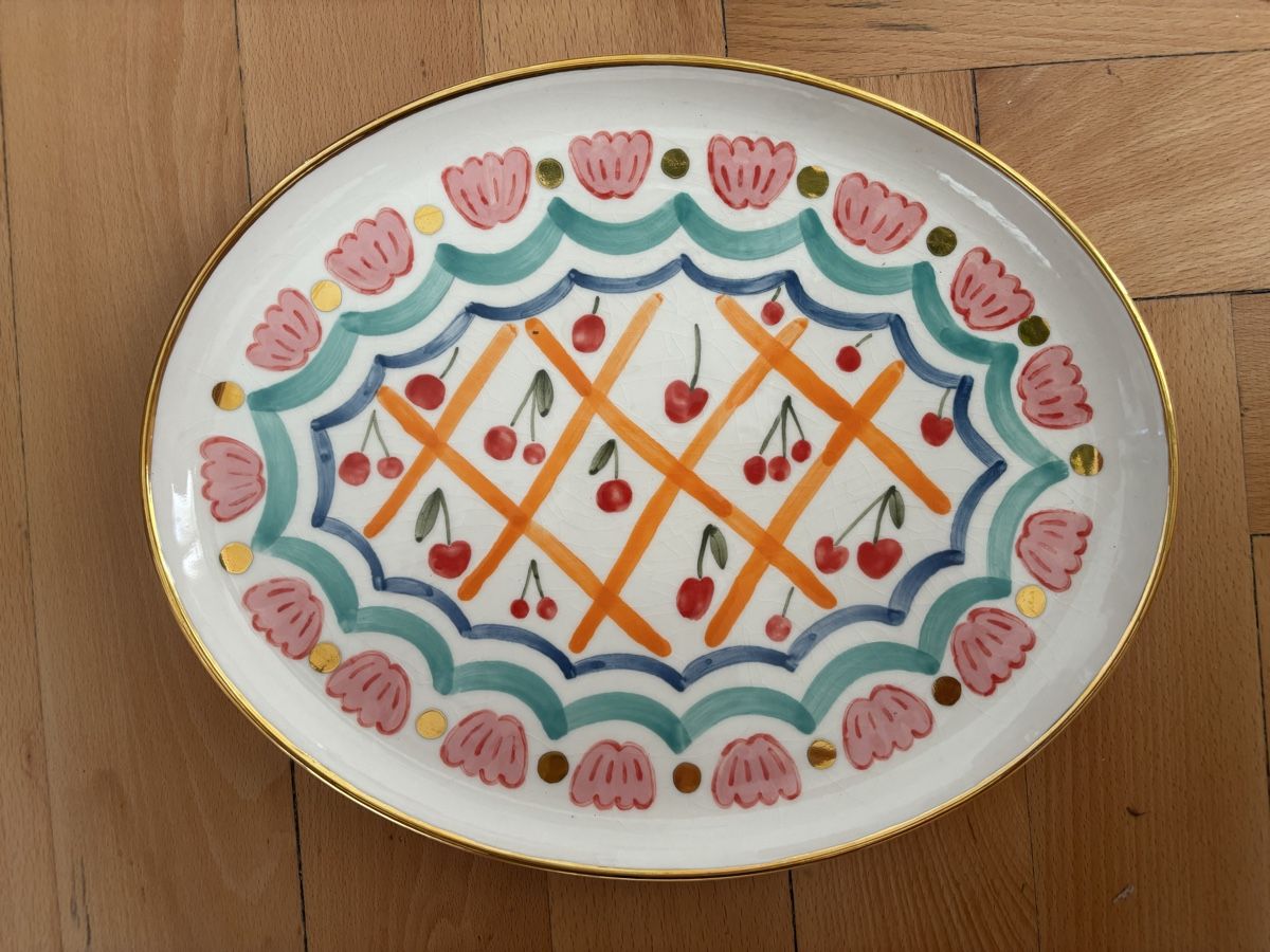 Plateaux: Gunia Servierplatte Cherry  – D'occasion à Zürich par kleinervogel