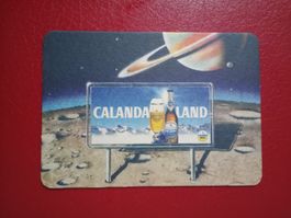 Bierdeckel Werbung Calanda Planet Ansichtskarten Format (GL)