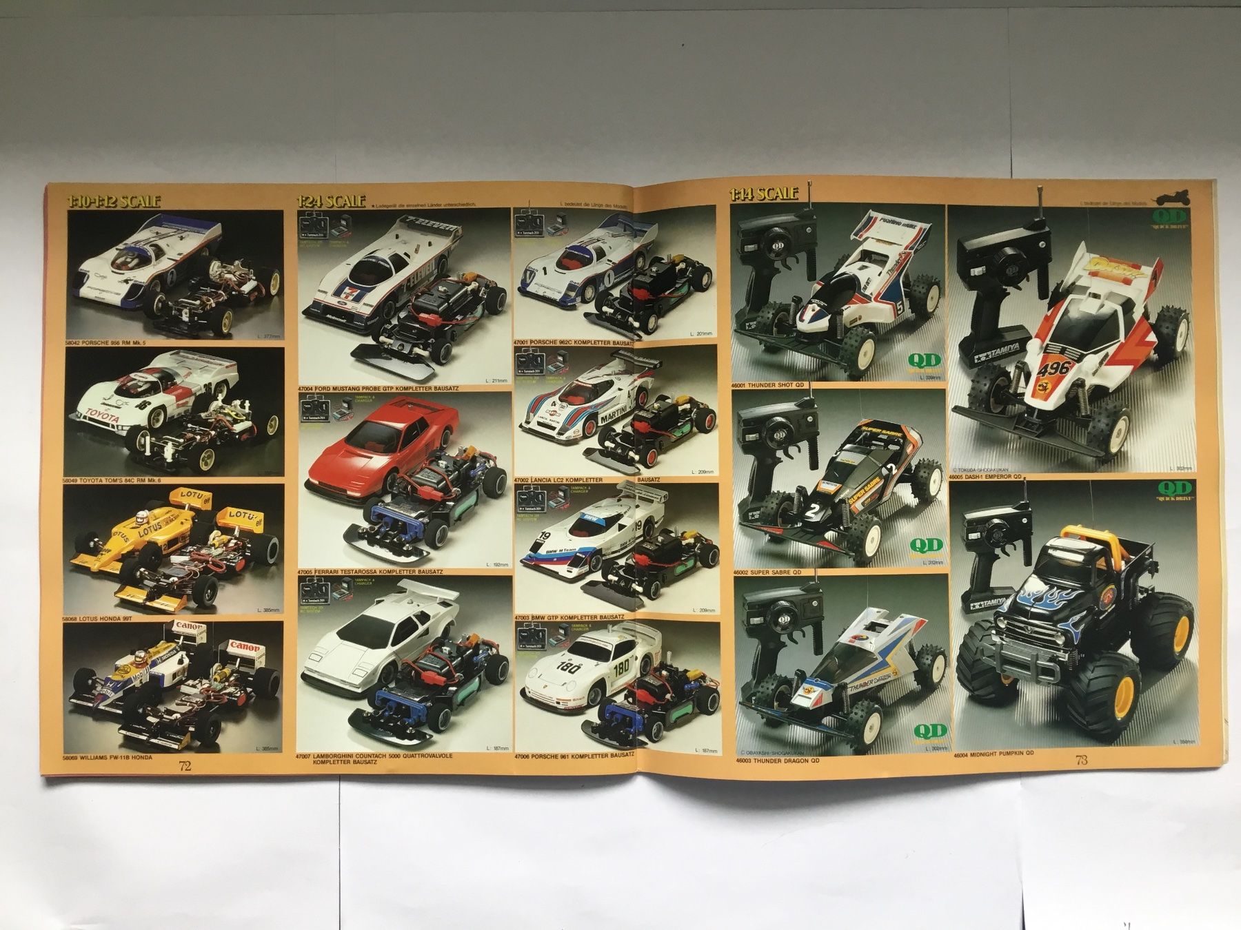 Tamiya RC Kits de montage: Tamiya Katalog – D'occasion à Dänikon ZH par didi1103 3