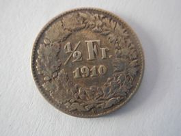50 Rp. 1910 silber