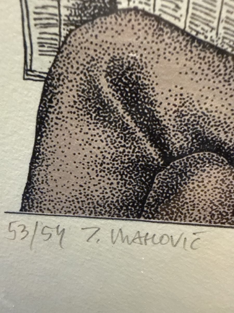 VLAHOVIC Jugislav (1949) litho 53/54. Sans titre (Gebraucht) in ...