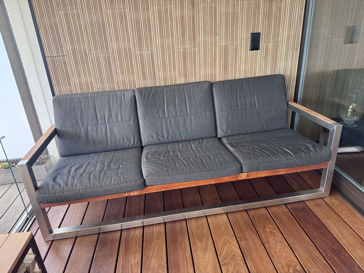 Royal Botania Divani: Royal Botania Sofa und Sessel Outdoor – Usato da Zug venduto da Sostratos66 1