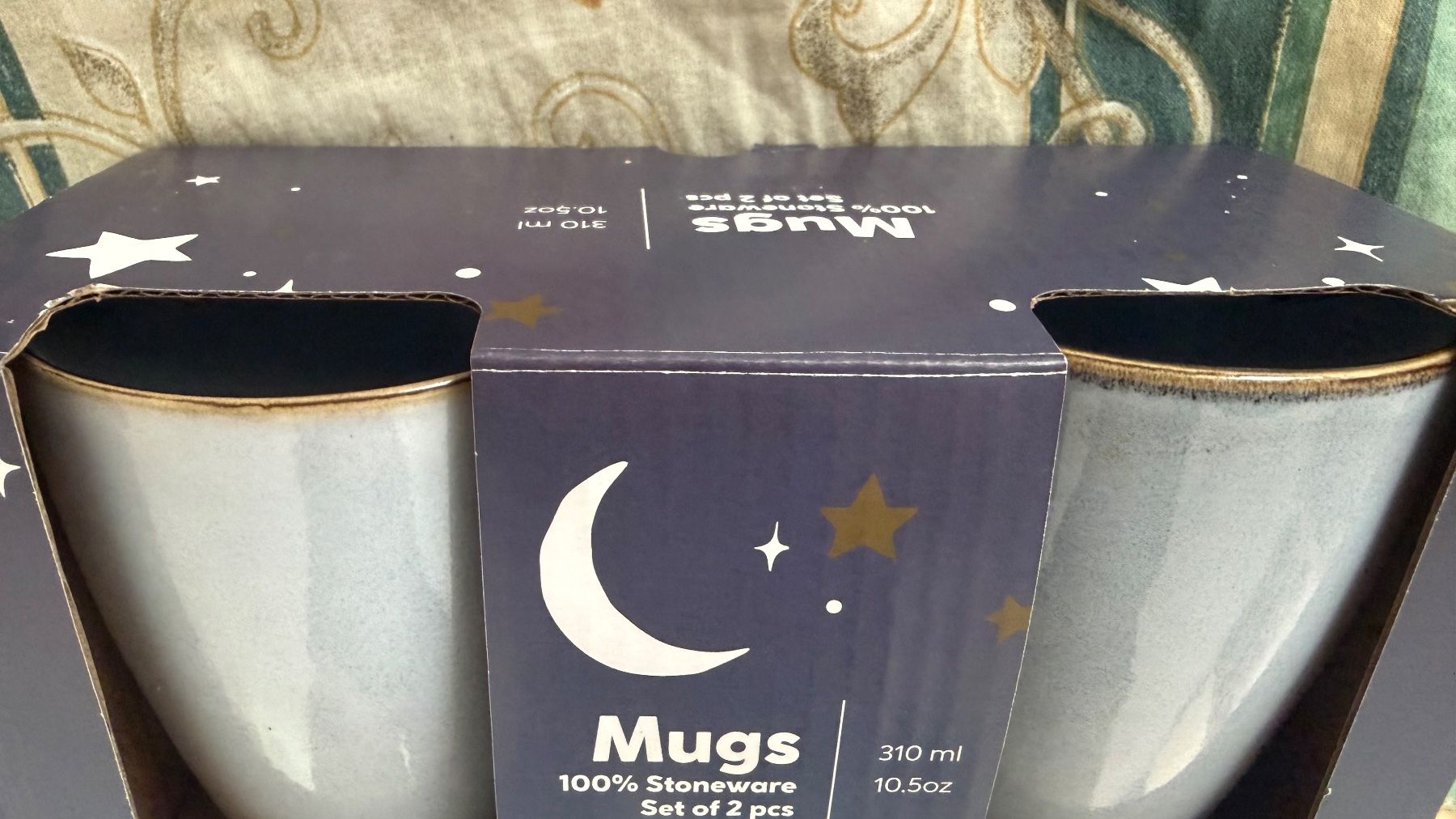 Tazze: Set di 2 tazze in grès 310 ml colore grigio – Nuovo e nell'imballaggio originale da Monte Carasso venduto da Ely67 1