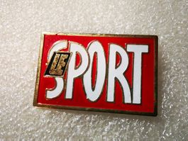 Ansteckpin 6: le sport