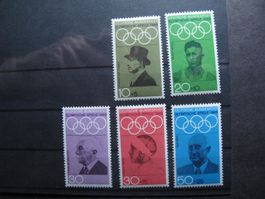 BRD 1968 Sommerspiele Mexico **