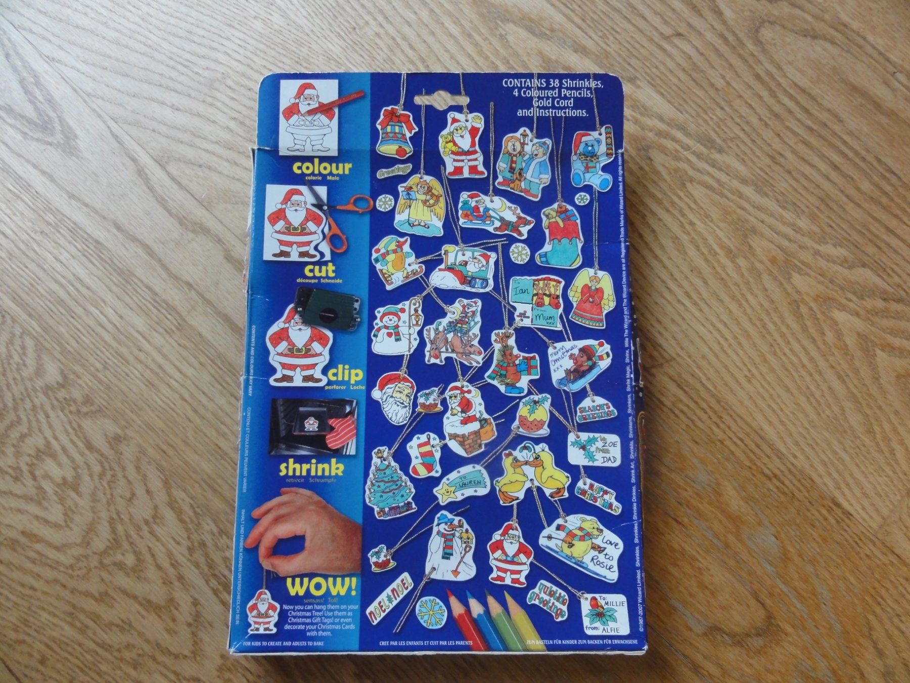 Kit bricolage: Bastelset Weihnachten,  neu! – Nuovo e nell'imballaggio originale da Riedholz venduto da Taweva 1