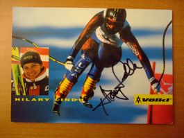 HILARY LINDH (USA) SKISTAR  HANDSIGNIERT AK !