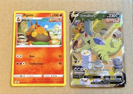 Tyranitar V 155/163 + Pignite 024/163 EN English