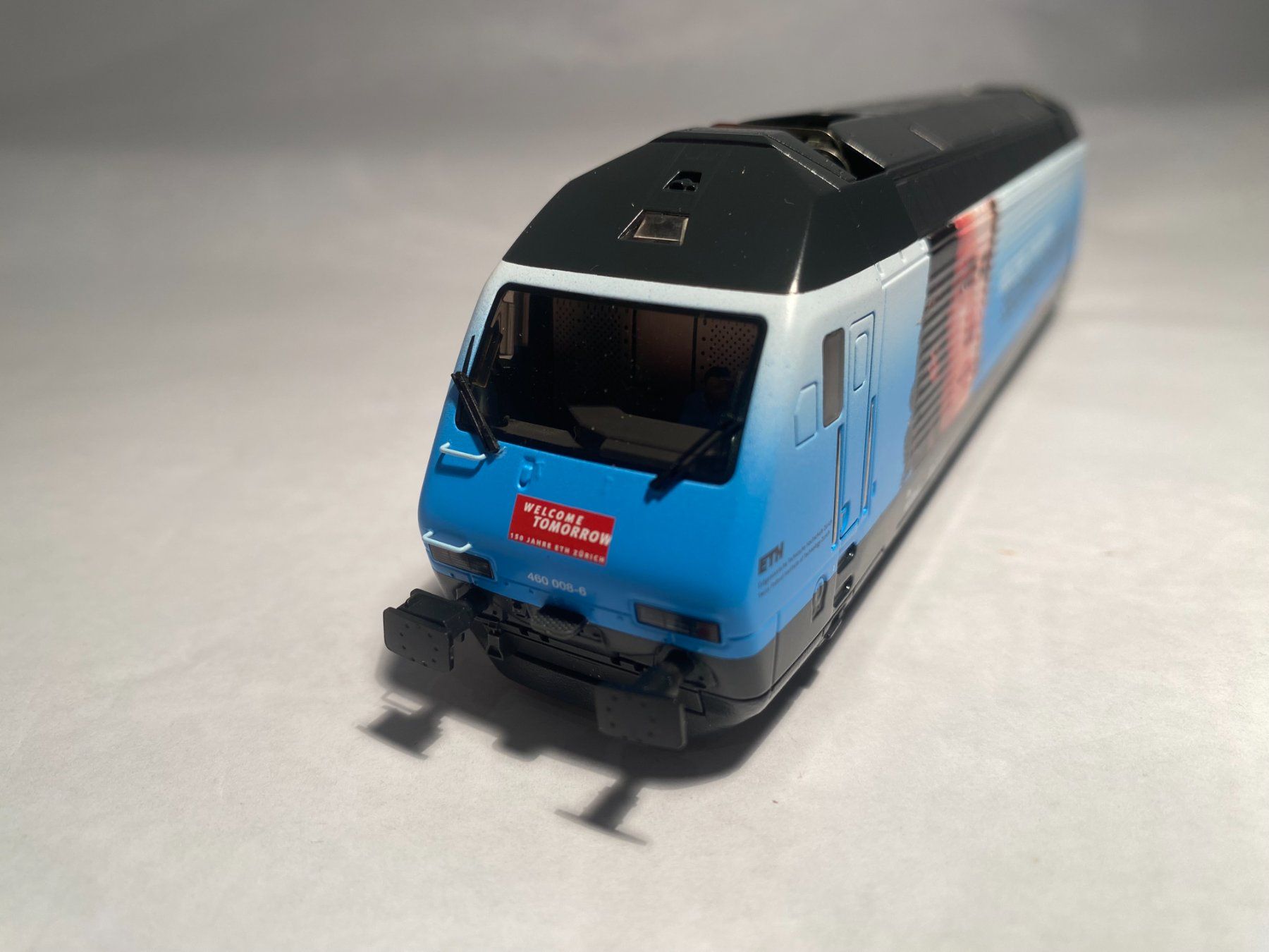 Hag Modellini di ferrovie: HAG E-Lok RE460 SBB "ETH" ,  AC Digital – Usato da Buchrain venduto da Modellbahn11 4