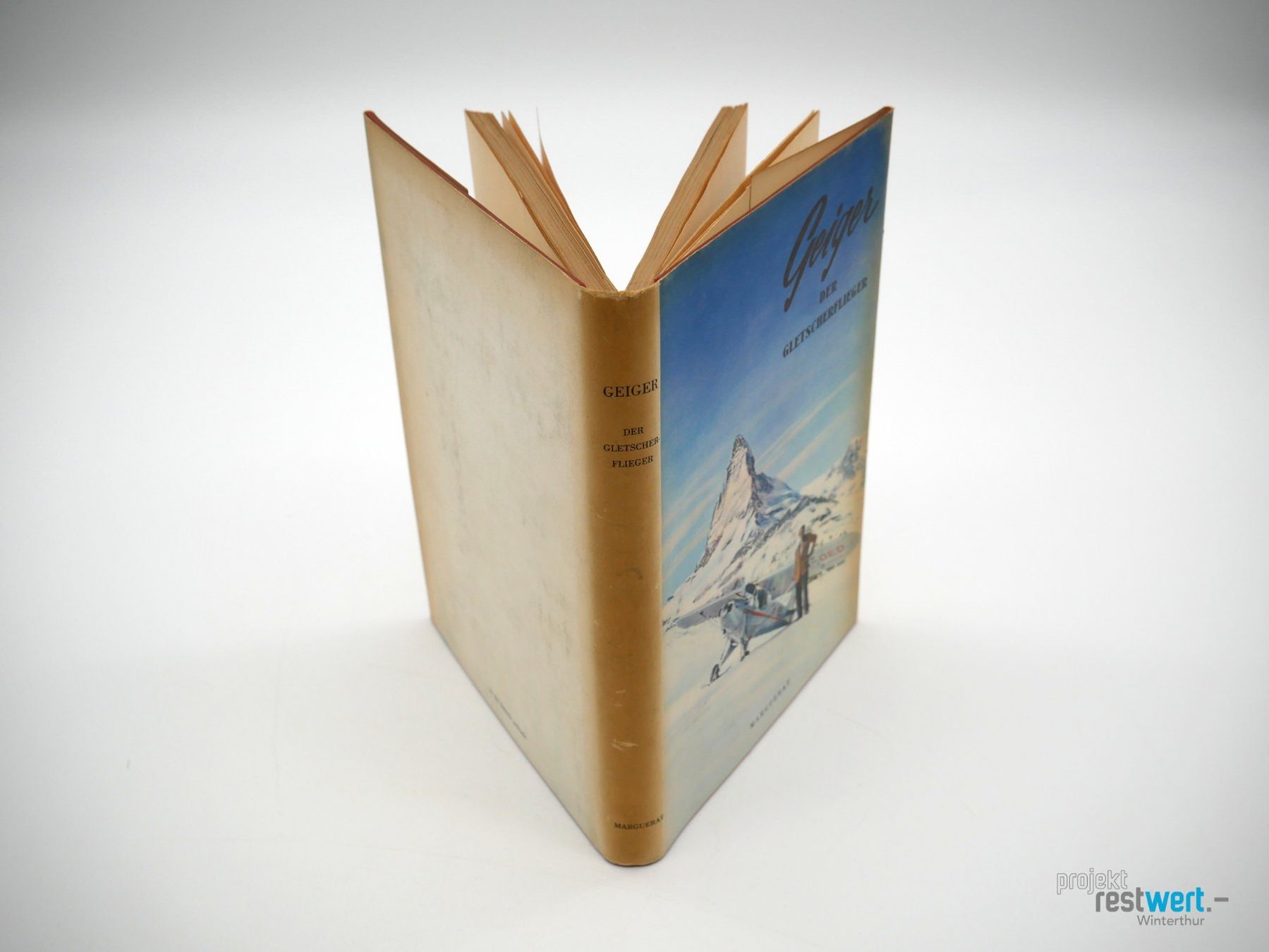 Libri: HERMANN GEIGER Der Gletscherflieger – Usato da Winterthur venduto da Restwert_Winterthur 3