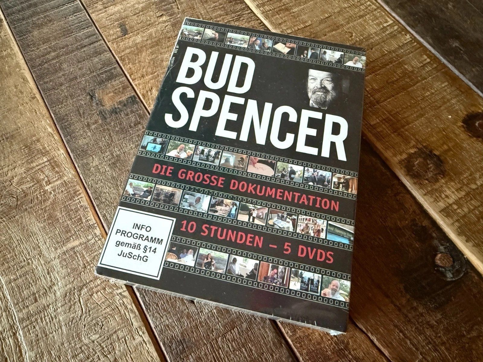 Tutti i DVDs: Bud Spencer, die grosse Dokumentation, NEU, OVP, OOP – Nuovo e nell'imballaggio originale da Nänikon venduto da txcx