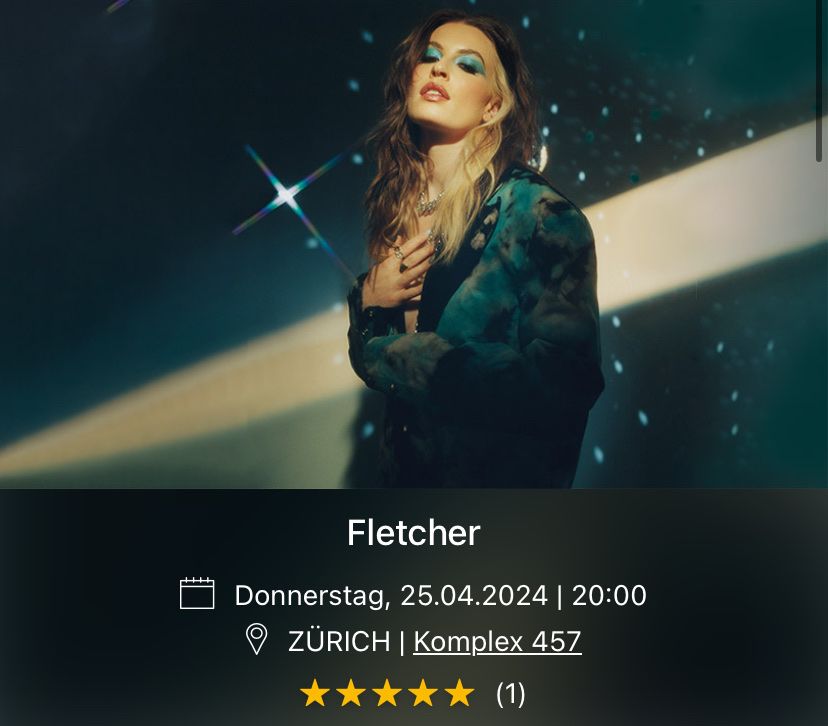 Fletcher Ticket Kaufen auf Ricardo